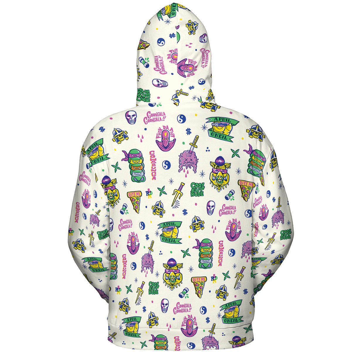 Shell Shock Teenage Mutant Ninja Turtles All-over Print Hoodie