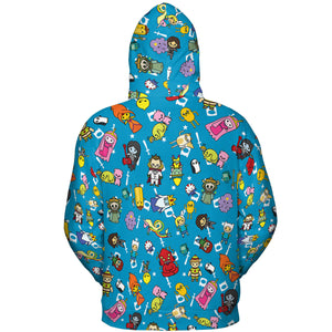 Adventure Time Characters Doodle All-over Print Hoodie
