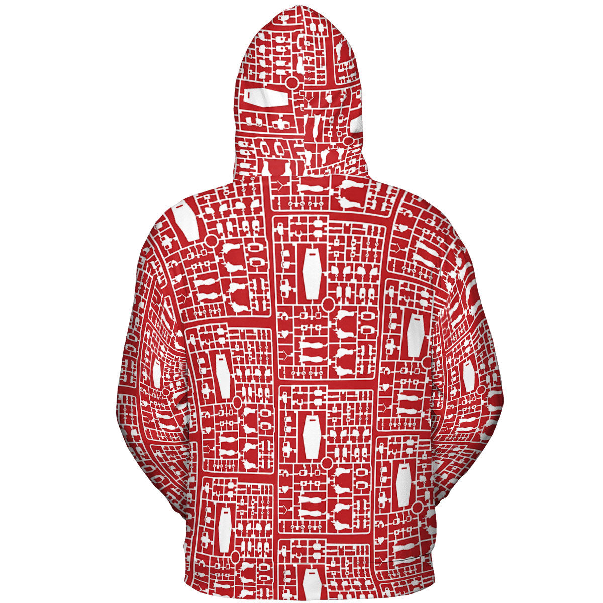 Gundam Runner All-over Print Hoodie