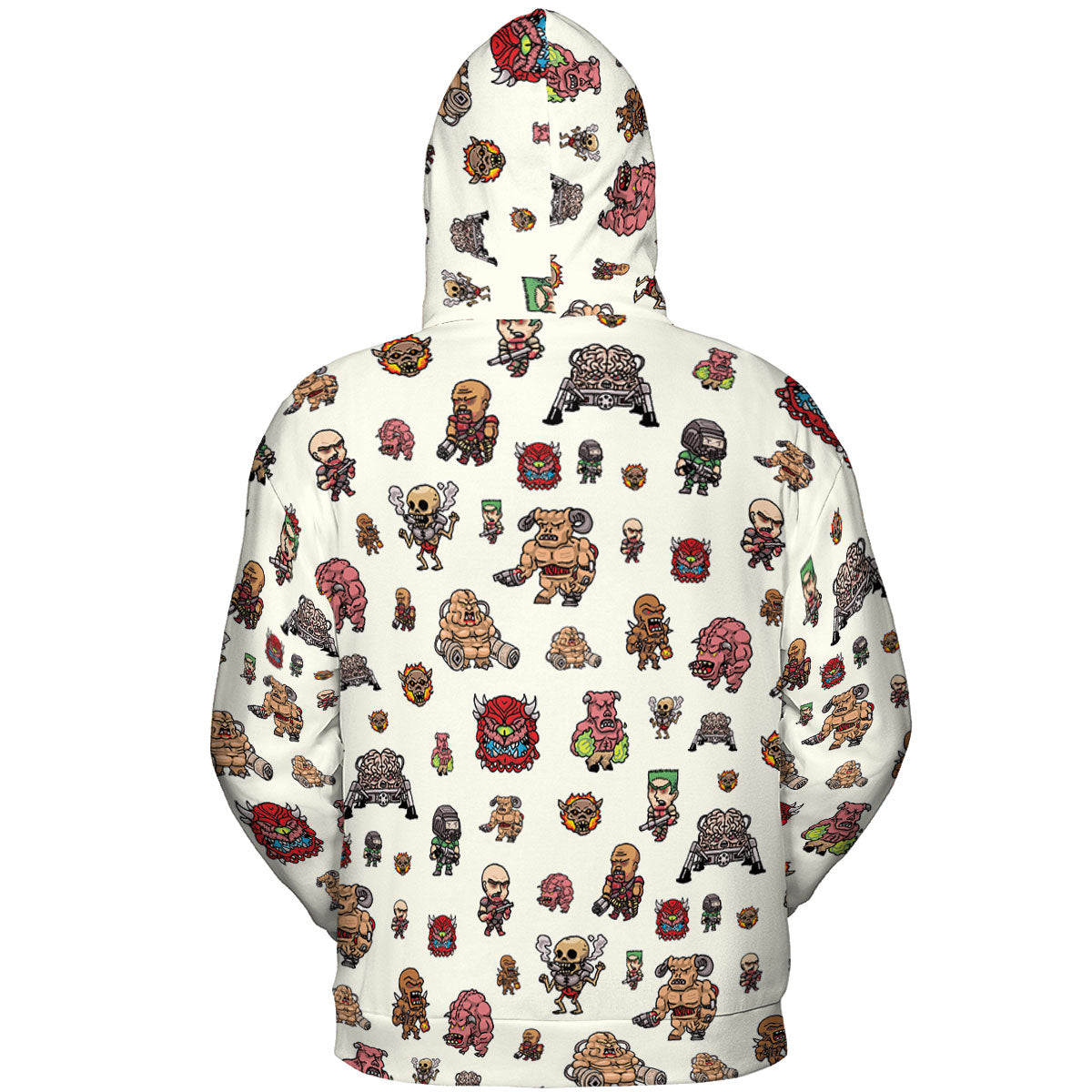 Doom Chibi Characters All-over Print Hoodie
