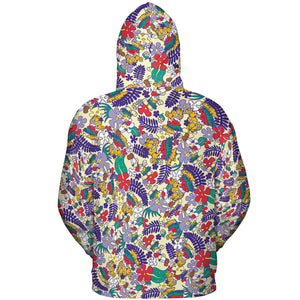 Aloha Garfield And Odie All-over Print Hoodie
