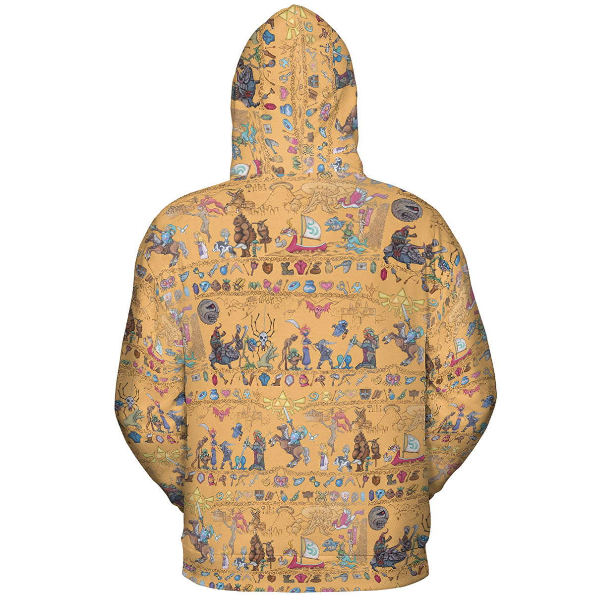 Link's Journey Tapestry The Legend Of Zelda All-over Print Hoodie