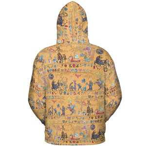 Link's Journey Tapestry The Legend Of Zelda All-over Print Hoodie