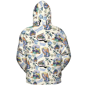 Vacation Fear and Loathing In Las Vegas Pattern All-over Print Hoodie