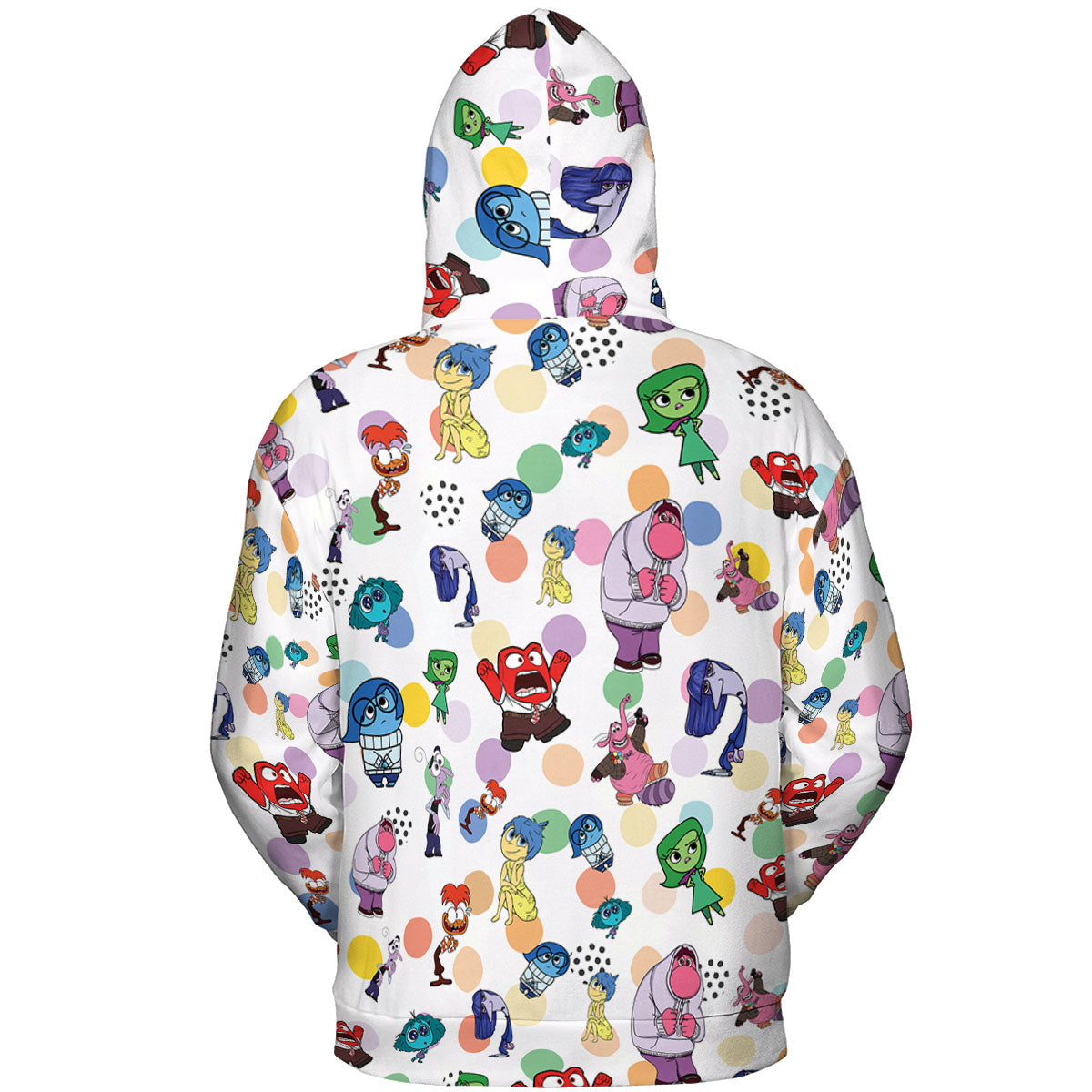 Emotion Characters Inside Out All-over Print Hoodie