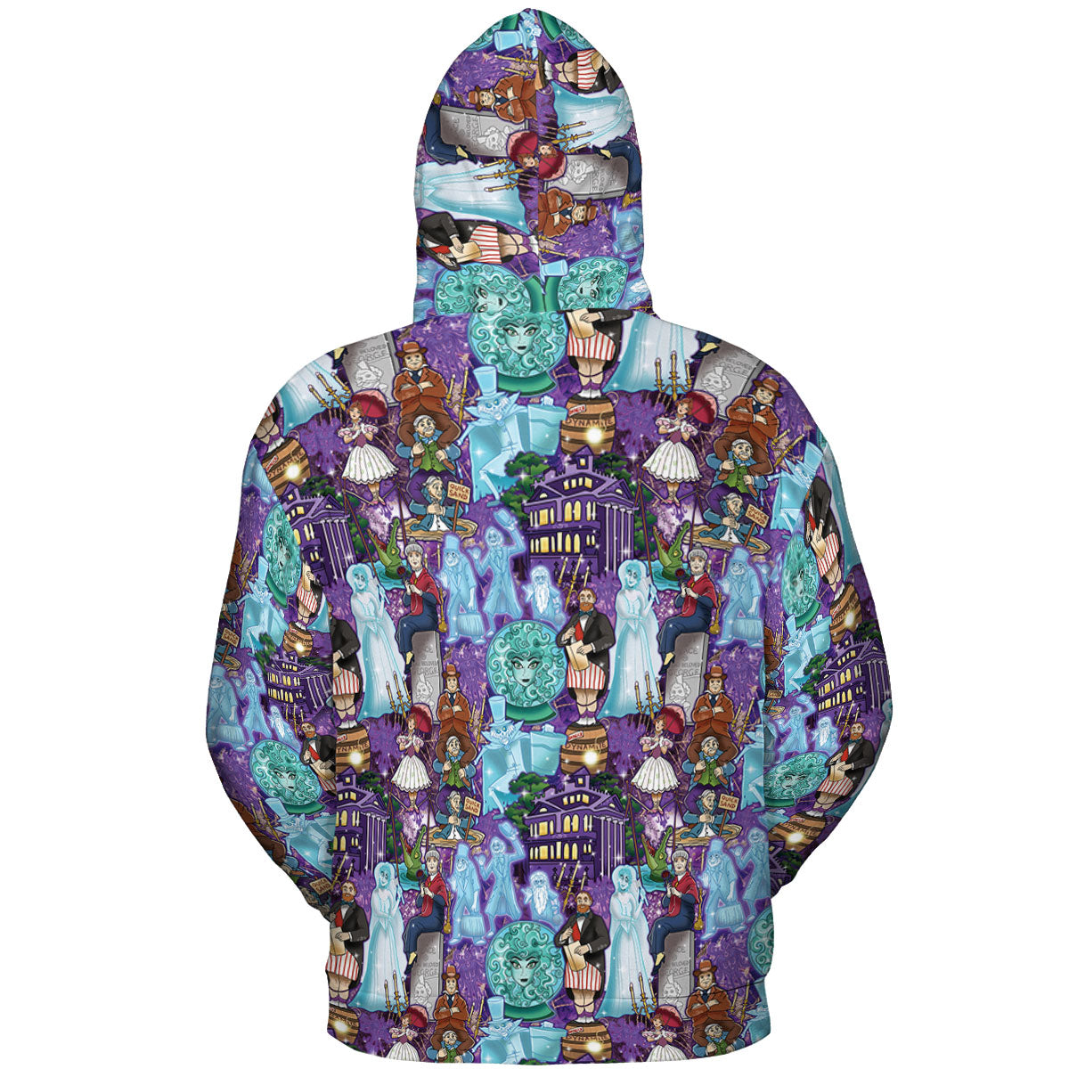 Foolish Mortal Supply Haunted Mansion All-over Print Hoodie