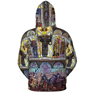 WH40K Library All-over Print Hoodie