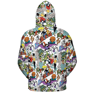 The Adventures Jonny Quest All-over Print Hoodie