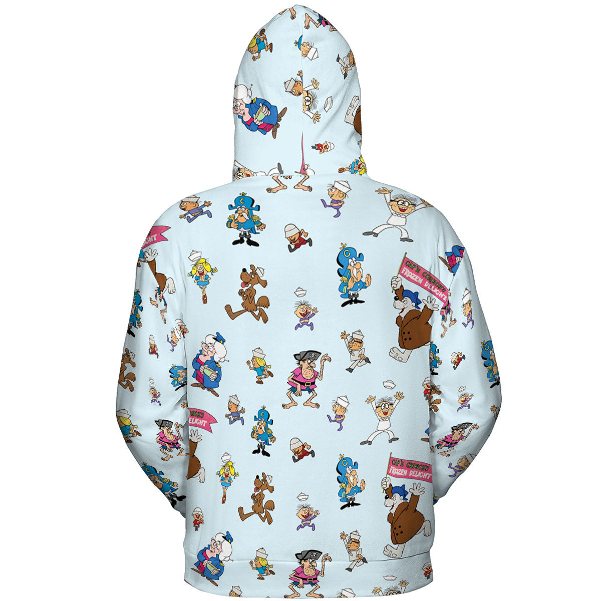 Cereal Cap'n Crunch Characters All-over Print Hoodie