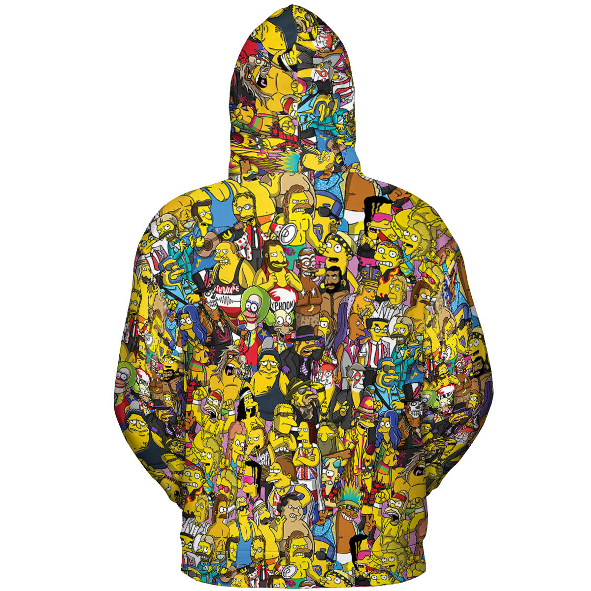 WWF Simpsons All-over Print Hoodie