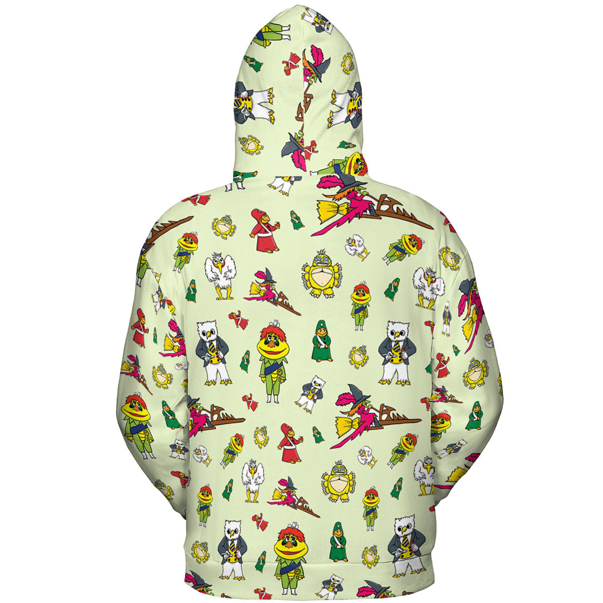 H.R. Pufnstuf Characters Sid and Marty All-over Print Hoodie