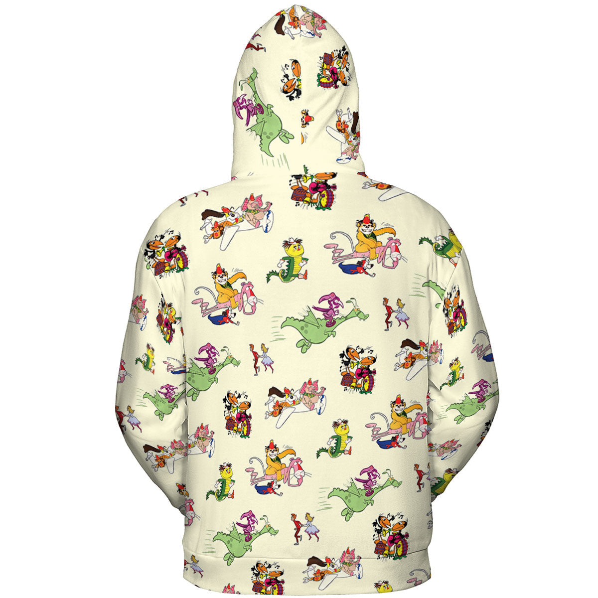 NBC Vintage Cartoon All-over Print Hoodie