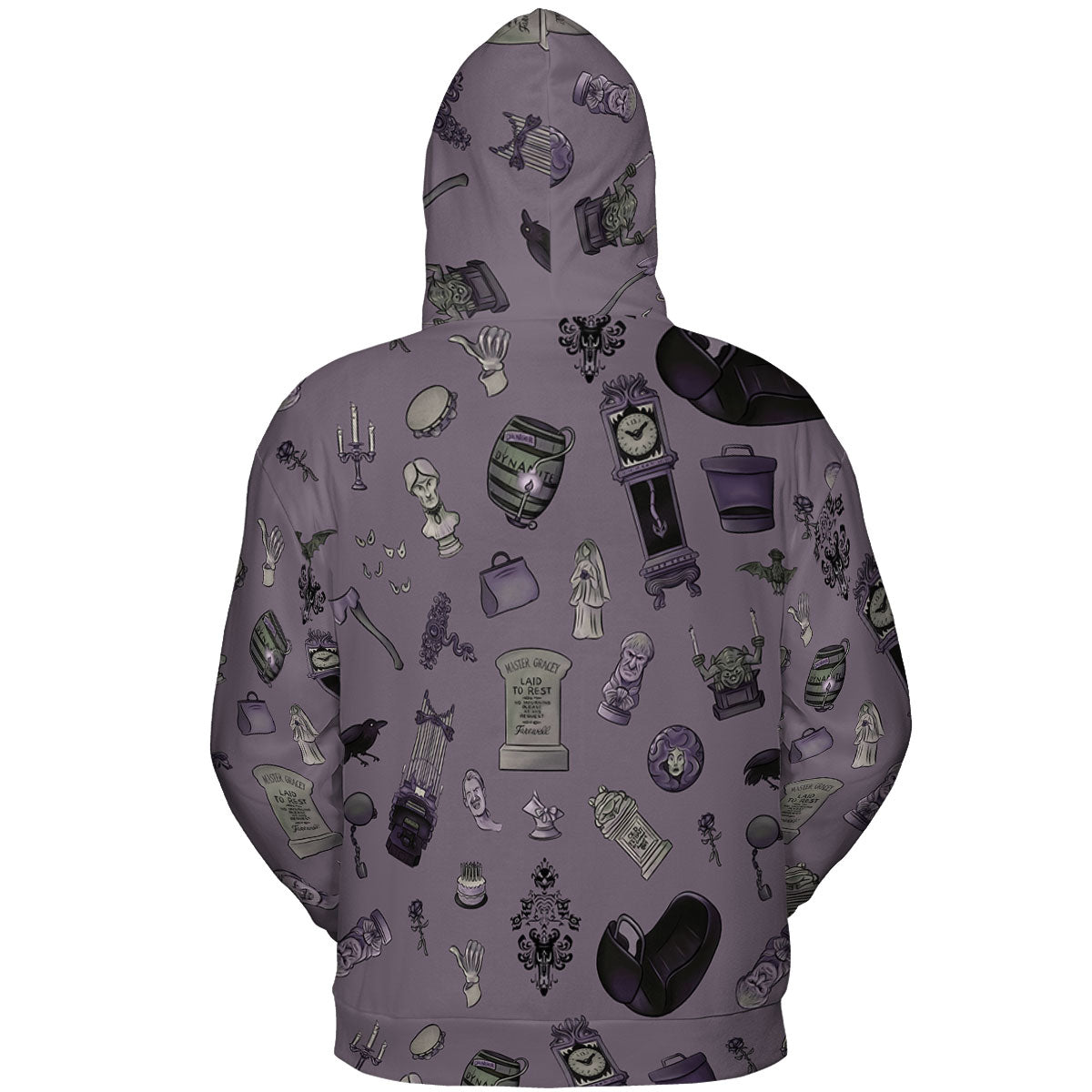 Welcome Foolish Mortals Haunted Mansion All-over Print Hoodie