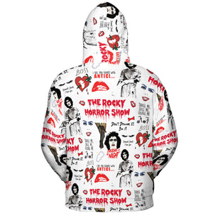 The Rocky Horror Picture Show Pattern All-over Print Hoodie