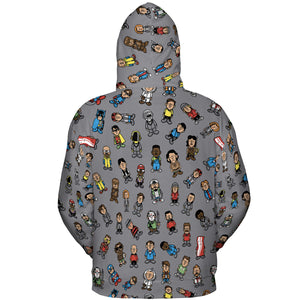 Homies All-over Print Hoodie