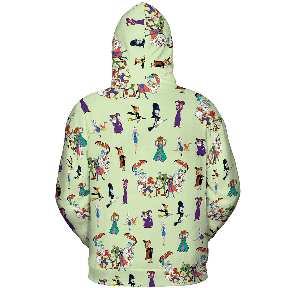 Witches Cartoon Characters All-over Print Hoodie