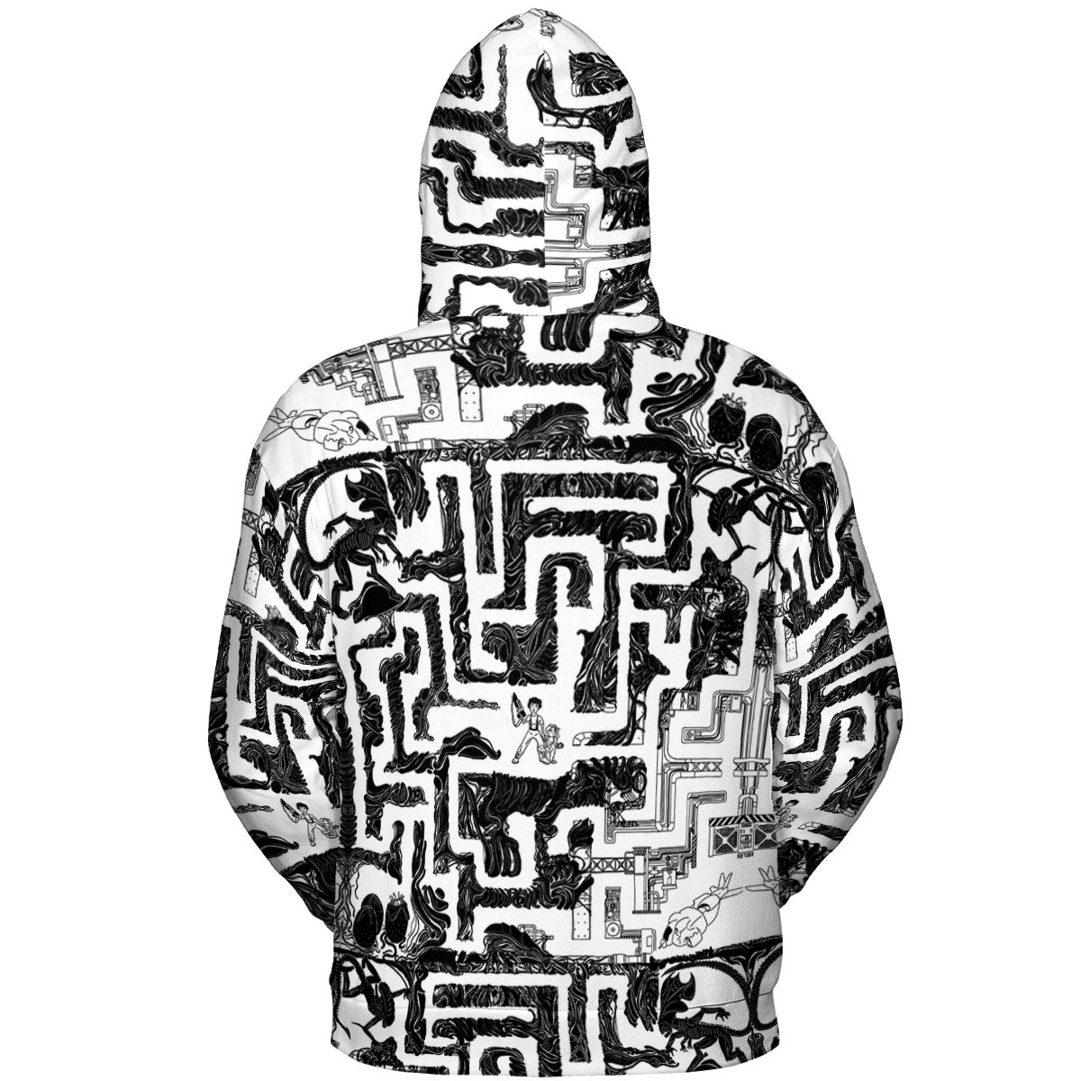 Xenomorph Alien Maze All-over Print Hoodie