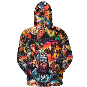 Planet of the Apes All-over Print Hoodie