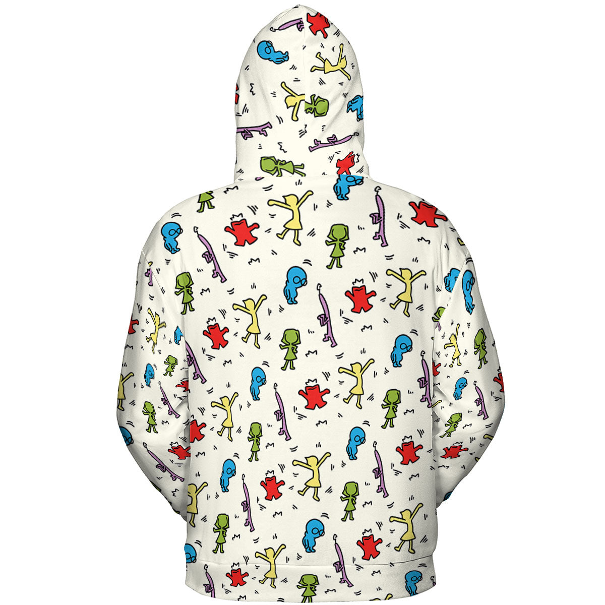 Emotions Pop Inside Out Haring All-over Print Hoodie