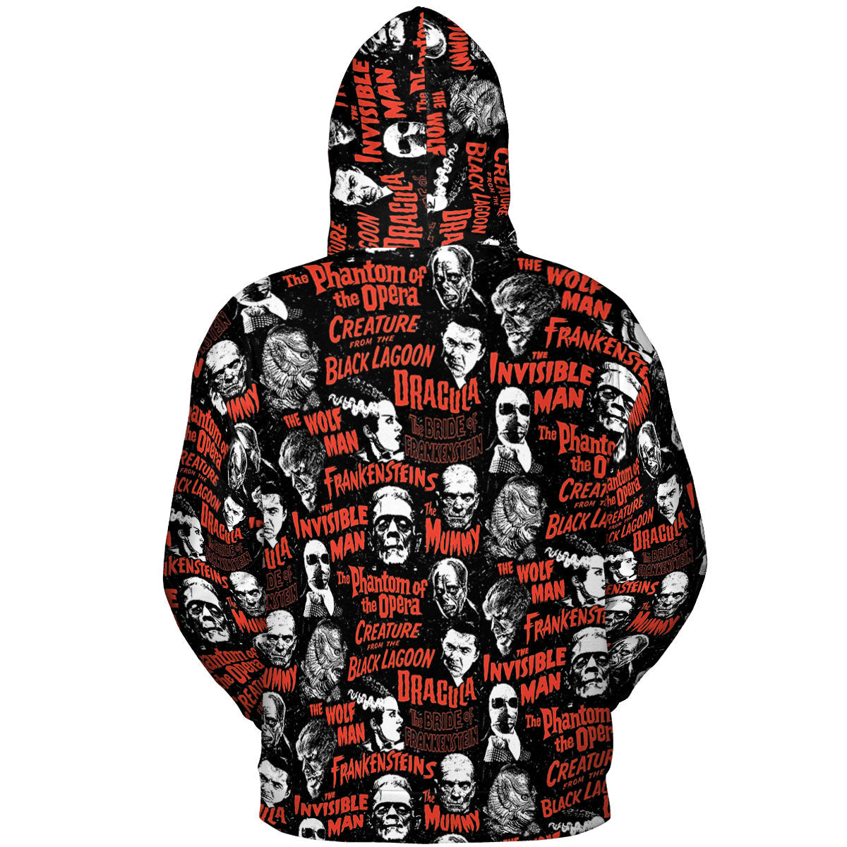 Monster Tiles All-over Print Hoodie
