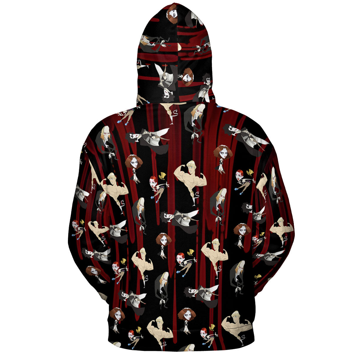 The Rocky Horror Picture Show Characters All-over Print Hoodie