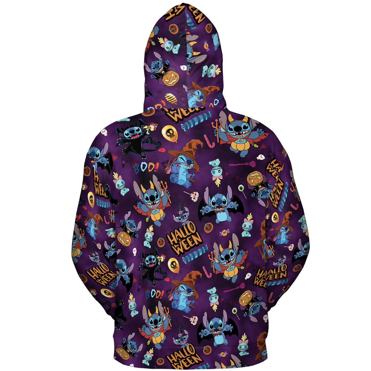 Spooky Stitch All-over Print Hoodie