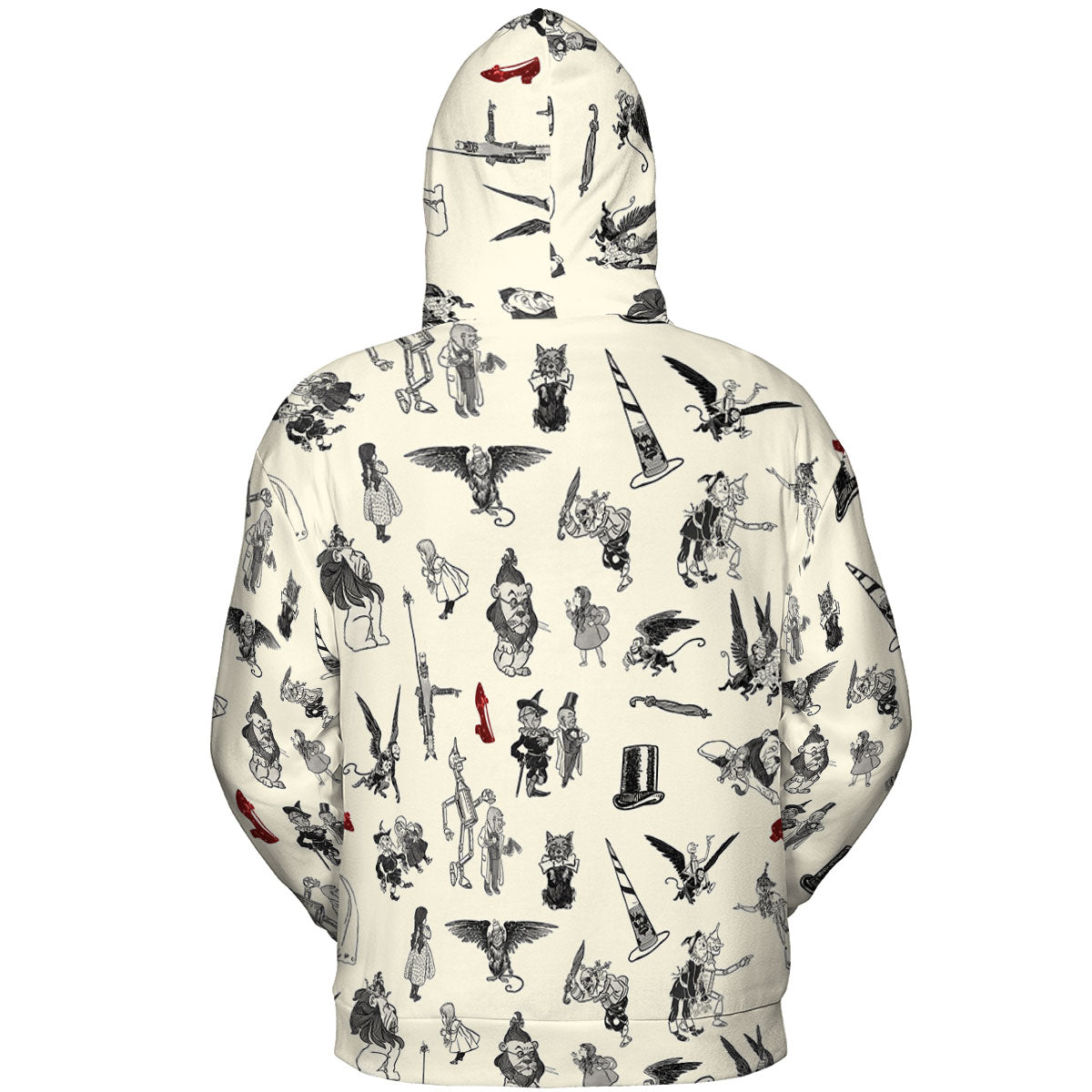 Wizard of Oz Vintage Adapt All-over Print Hoodie