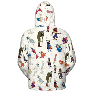 Groovie Goolies Halloween All-over Print Hoodie
