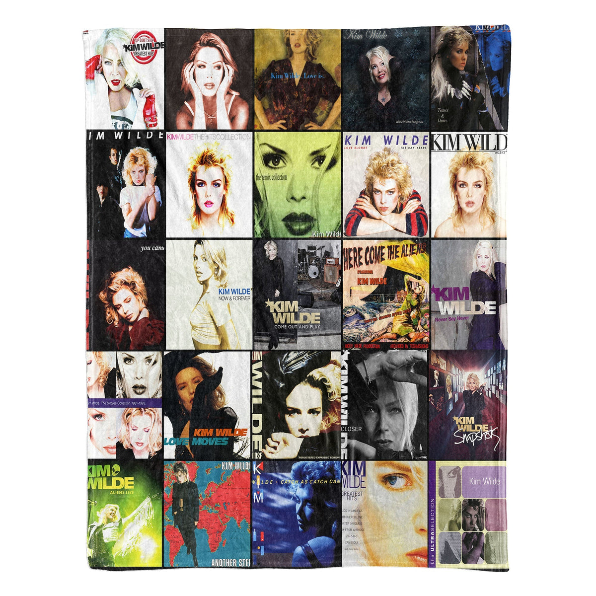 Kim Wilde Sherpa Blanket A Retro Pop Dream for True ’80s Fans