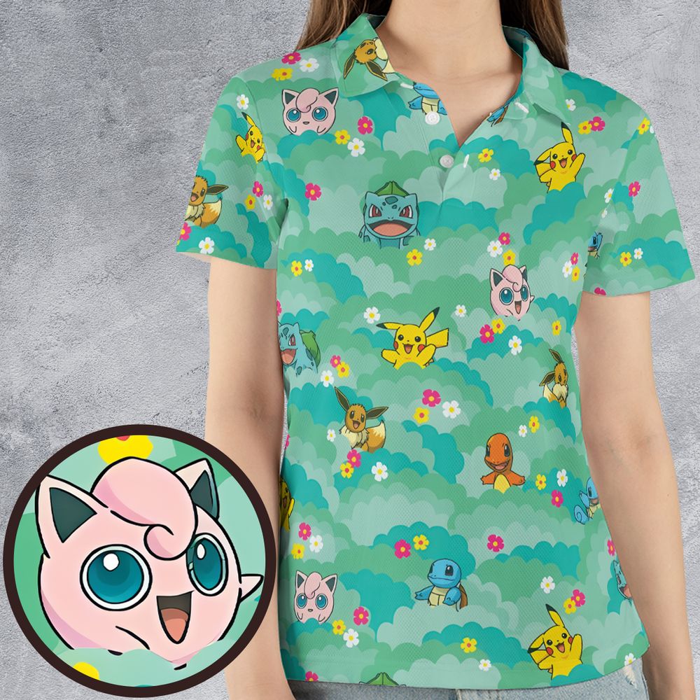 AOP Men/Women Polo Shirt - 2NF4GBE2 - Women - 4