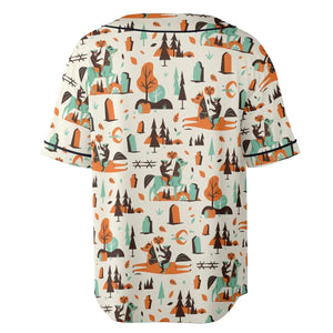 Halloween folklore The Headless Horseman Unisex Baseball Jersey