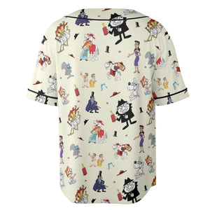 Bullwinkle’s Boss Unisex Baseball Jersey