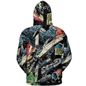 Han Solo Spaceship Star Wars All-over Print Hoodie