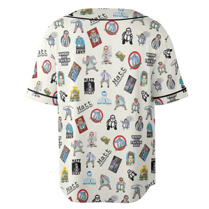 Chris Farley Matt Foley Motivational SNL Unisex Baseball Jersey