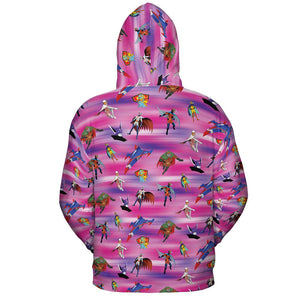 All-over Print Hoodie - 87W8A7R1 -  - 4