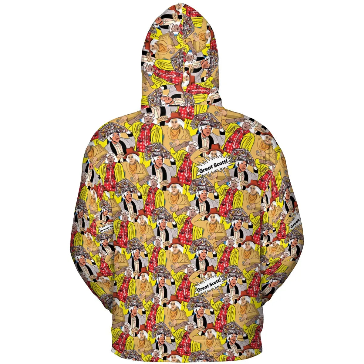 Great Scott Back to the Future All-over Print Hoodie