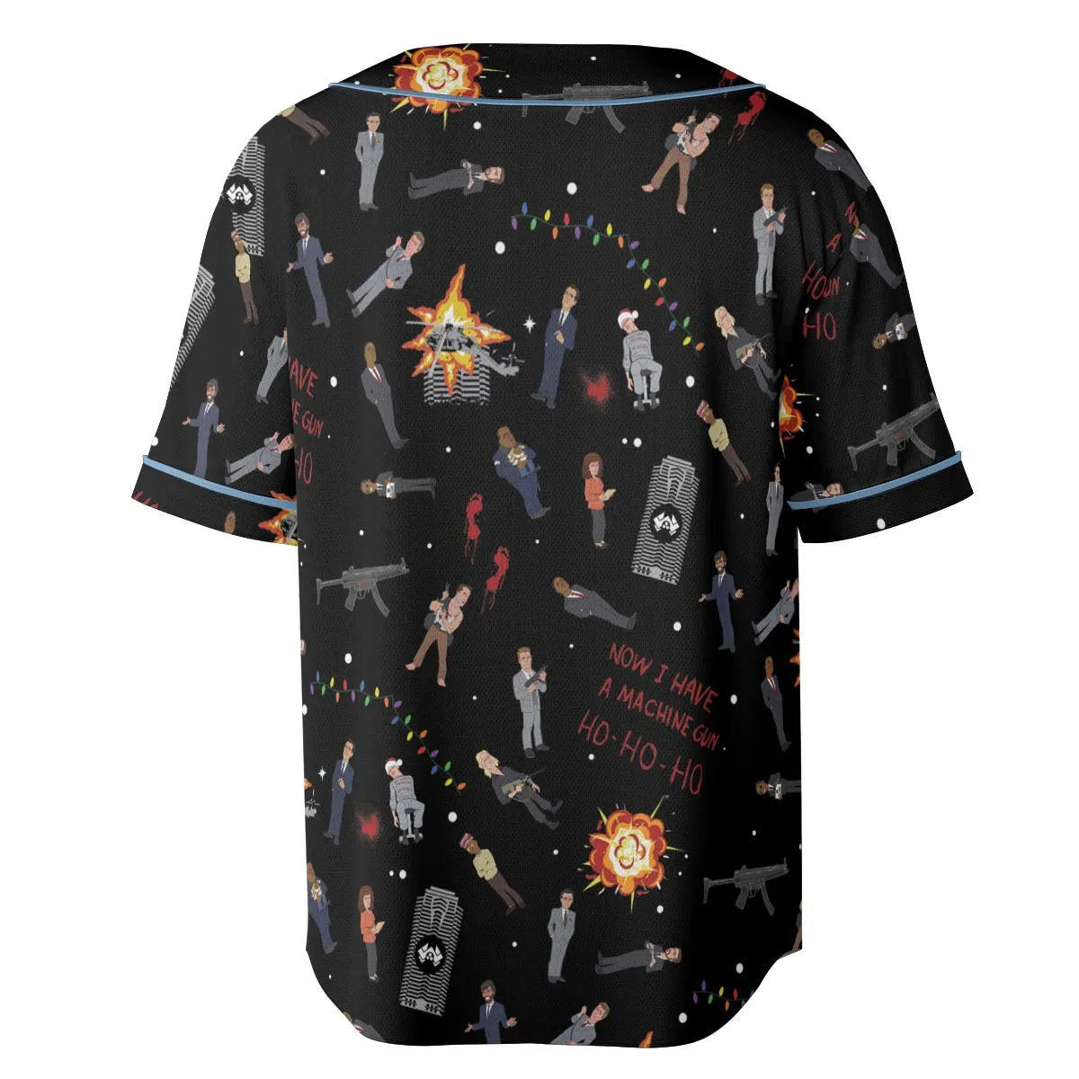 Die Hard Is My Favorite Christmas Movie Unisex Baseball Jersey