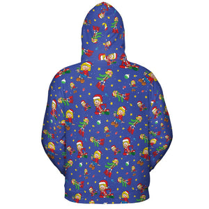 All-over Print Hoodie - STVPWXRM -  - 4