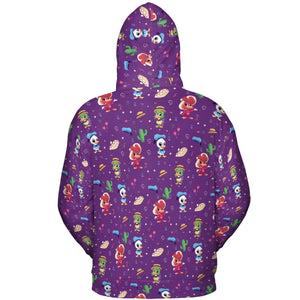 Three amigos Donald Ducktales All-over Print Hoodie