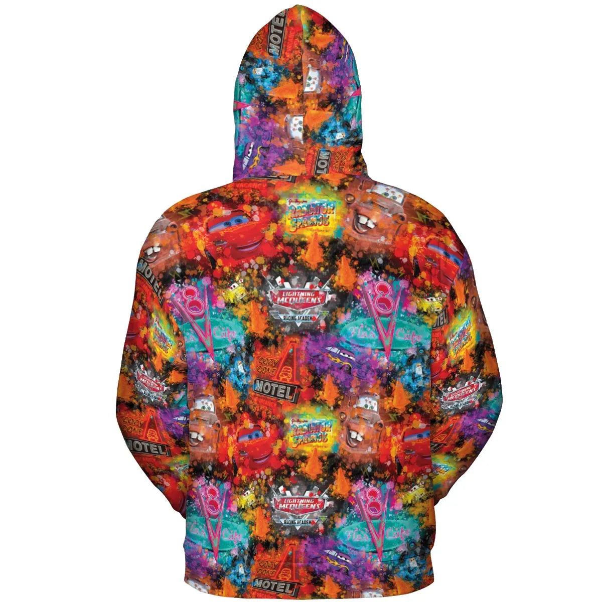 Neon Radiator Spring Cars All-over Print Hoodie