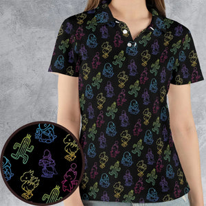 From Chocobos To Cactuars Final Fantasy AOP Men/Women Polo Shirt