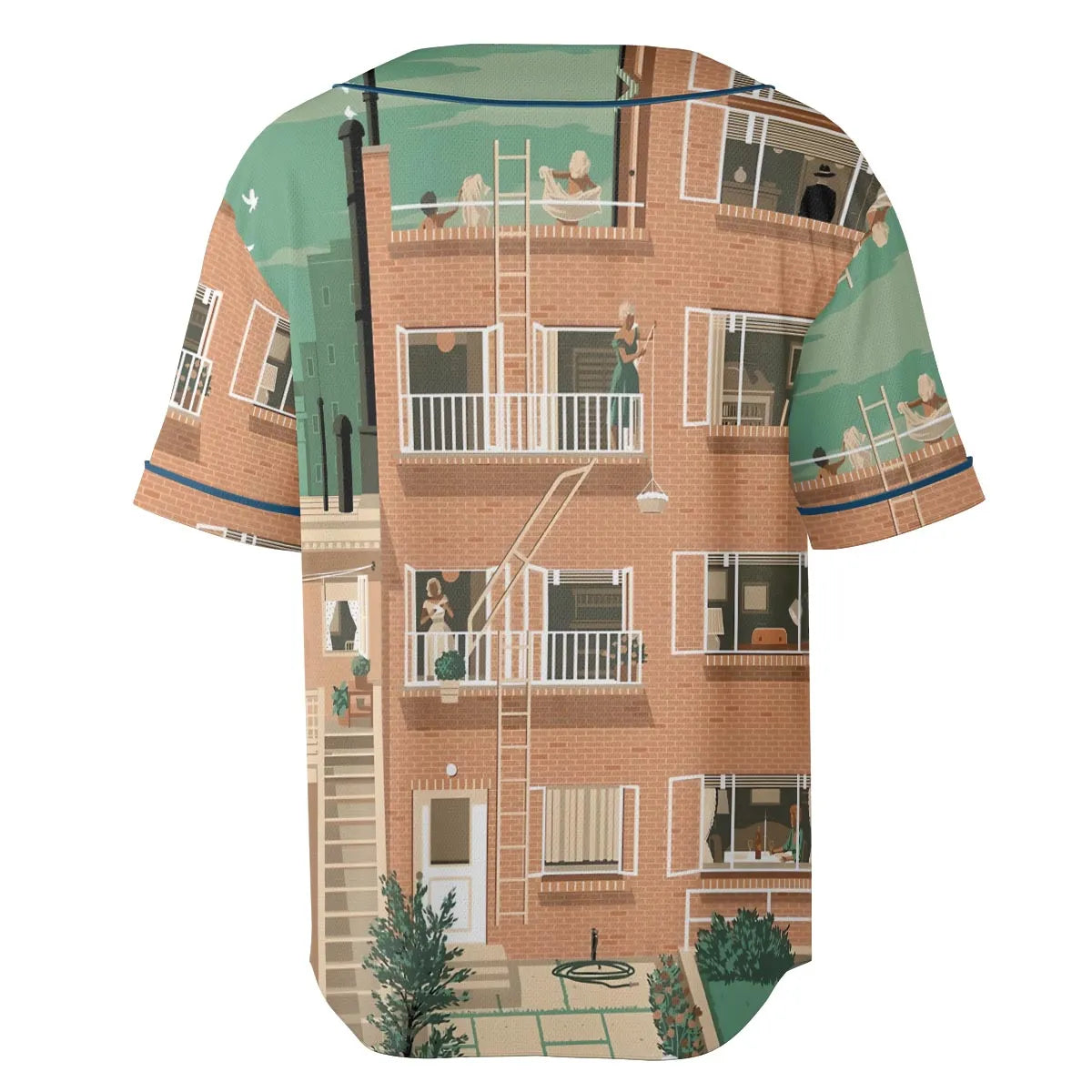 Rear Window Unisex Baseball Jersey