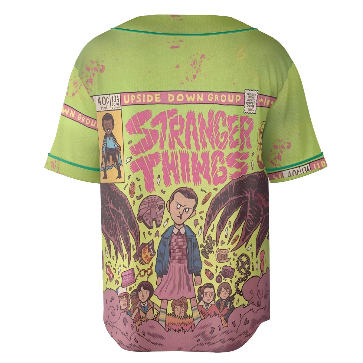 Into The Unknown Stranger Things Unisex Baseball Jersey