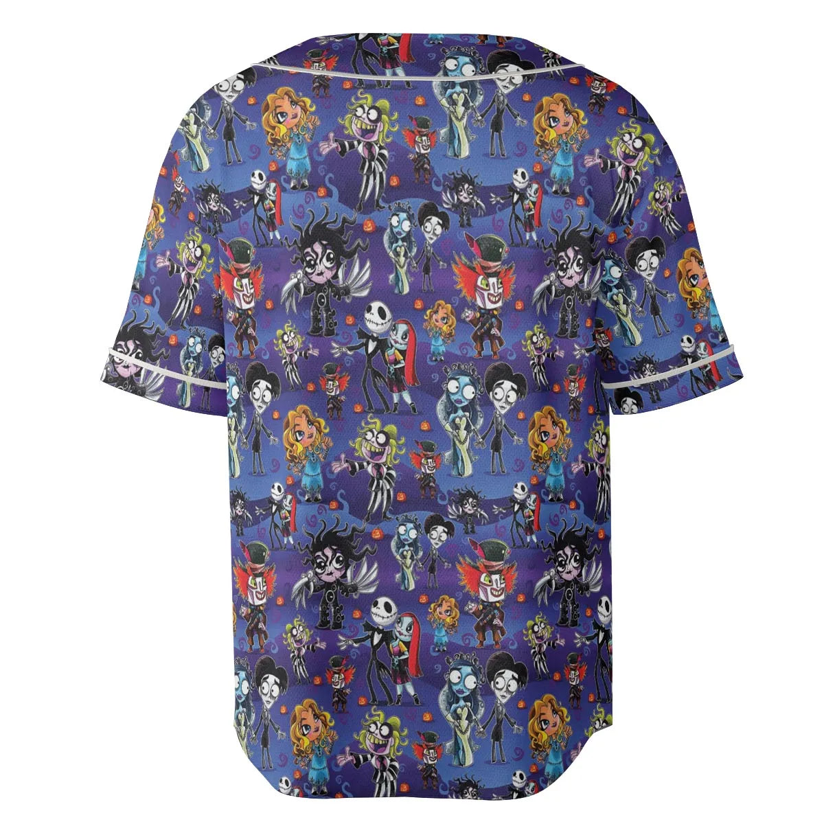 Tim Burton Movies Unisex Baseball Jersey