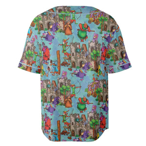 Steal From the Rich Robin Hood Unisex Baseball Jersey