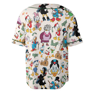 Donald Huey Dewey Ducktales Unisex Baseball Jersey