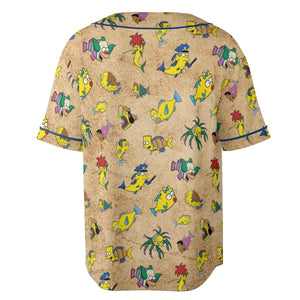 Shrimpsons The Simpsons Unisex Baseball Jersey