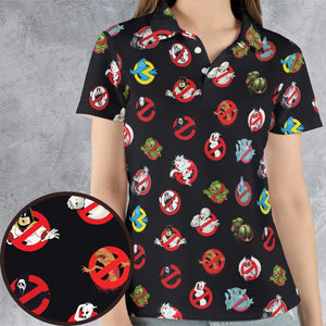 No Ghost Exists Ghostbusters AOP Men/Women Polo Shirt
