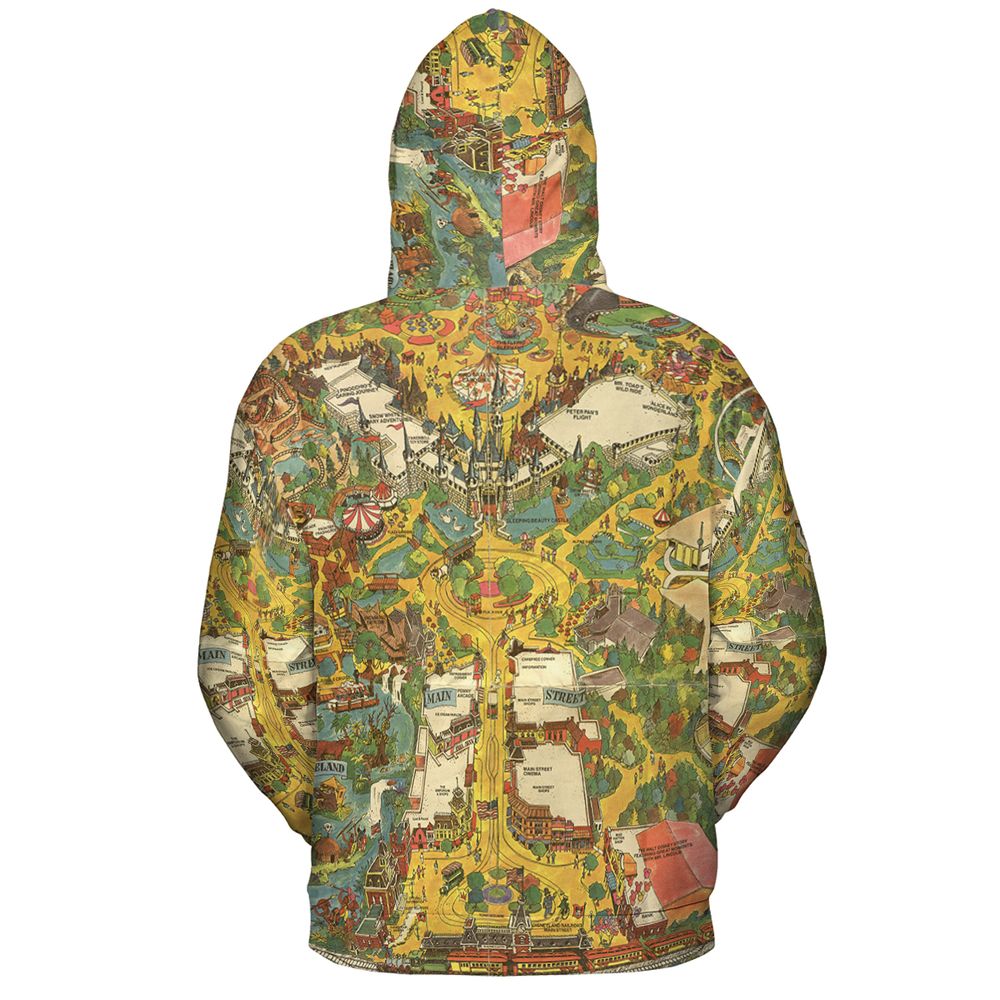 All-over Print Hoodie - 7LDH8NK9 -  - 4