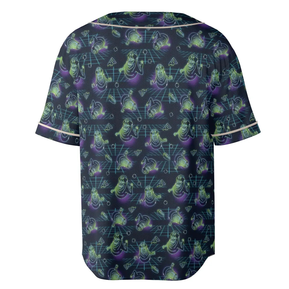 The Real Ghostbusters Slimer Classics Retro Unisex Baseball Jersey
